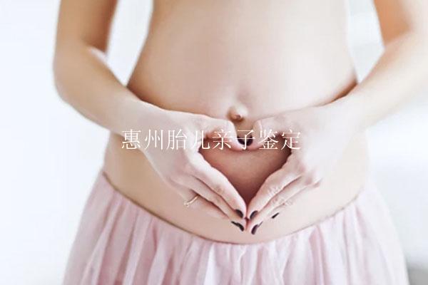 惠州胎儿亲子鉴定